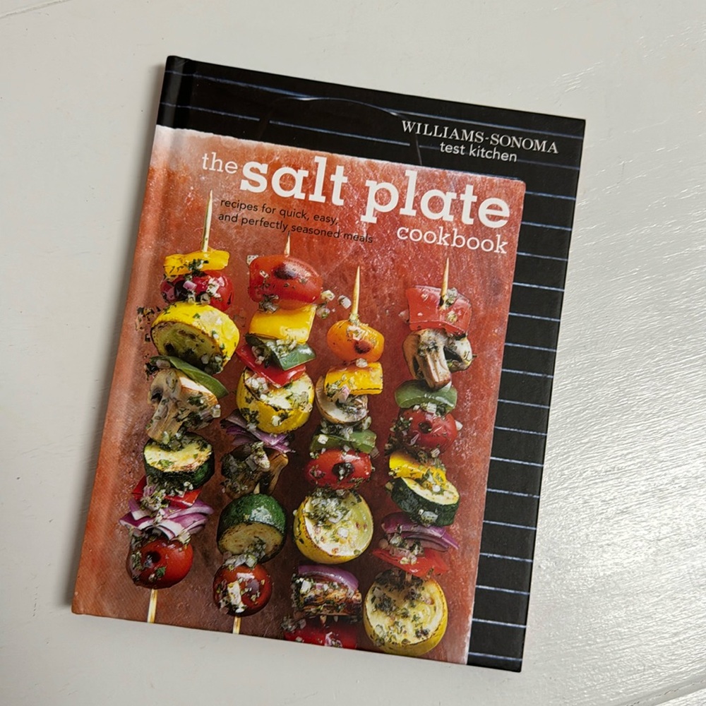 Williams-Sonoma Test Kitchen Salt Plate Cookbook